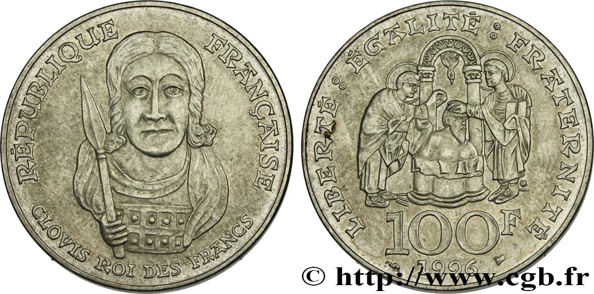 100 francs Clovis 1996  F.464/2 TTB 