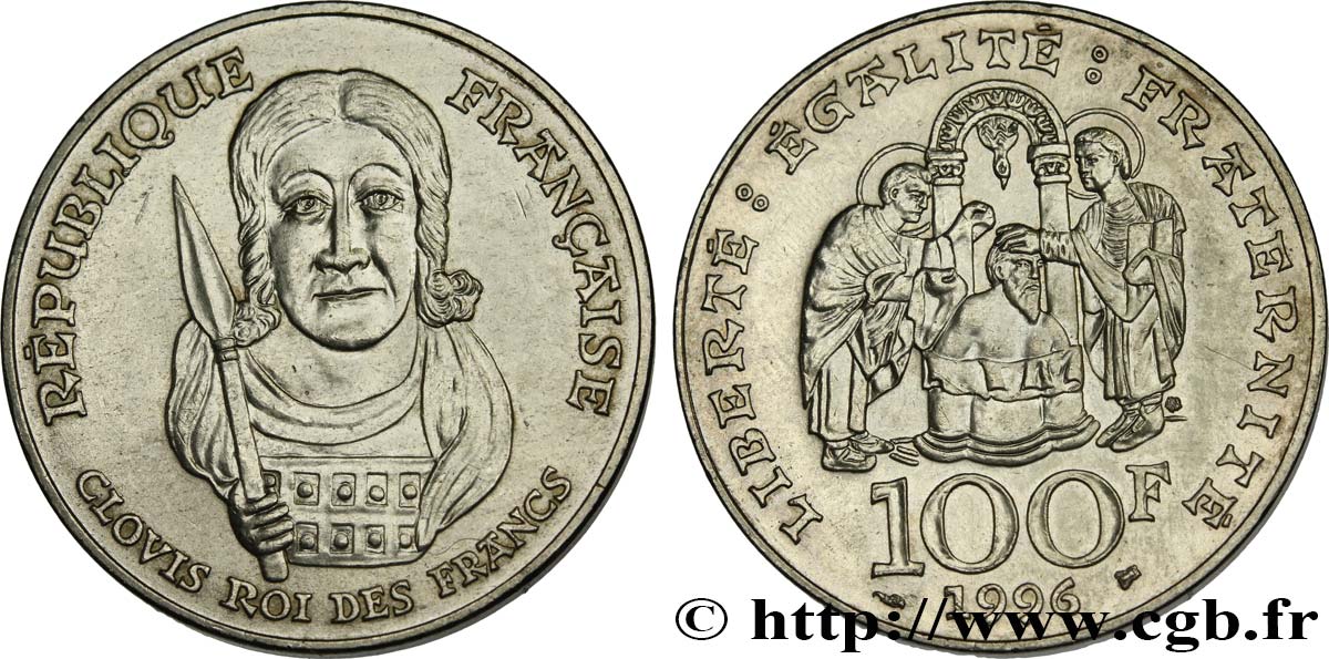 100 francs Clovis 1996  F.464/2 MBC 