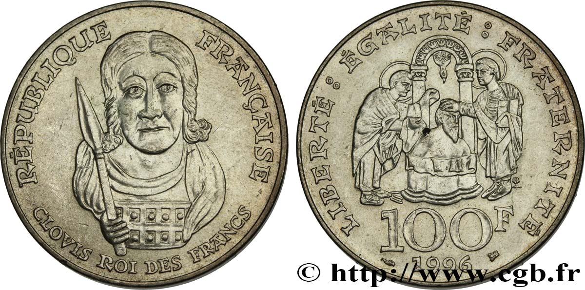 100 francs Clovis 1996  F.464/2 XF 