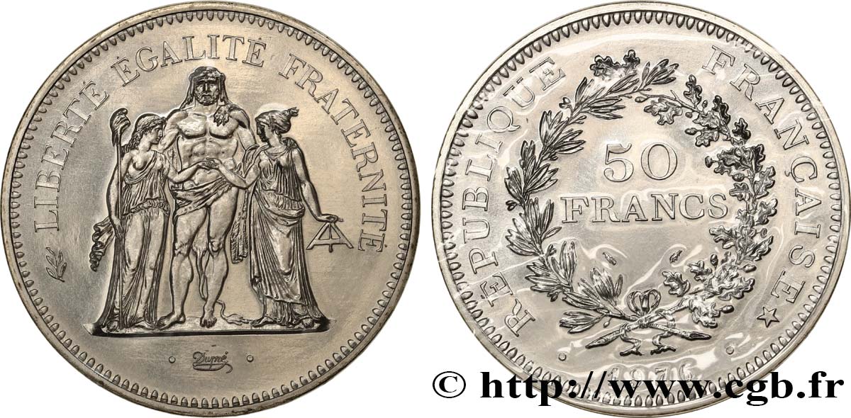 50 francs Hercule 1976  F.427/4 MS 