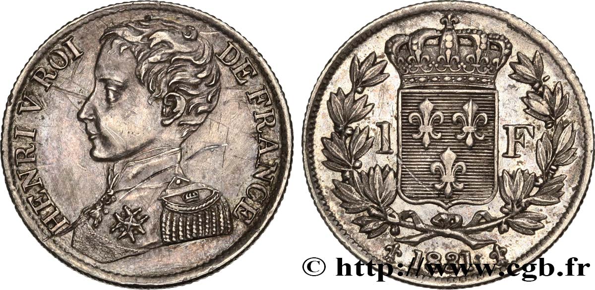 1 franc 1831  VG.2705  SS 