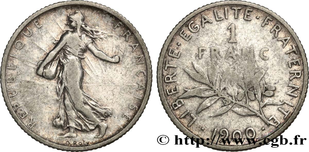 1 franc Semeuse 1900  F.217/4 S15 