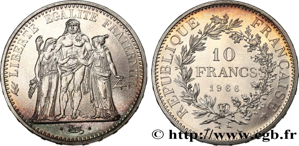 10 francs Hercule 1966  F.364/4 ST 