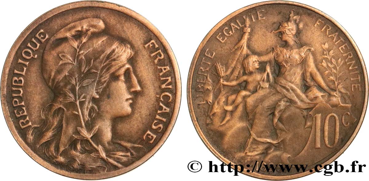 10 centimes Daniel-Dupuis 1898  F.136/6 SC63 
