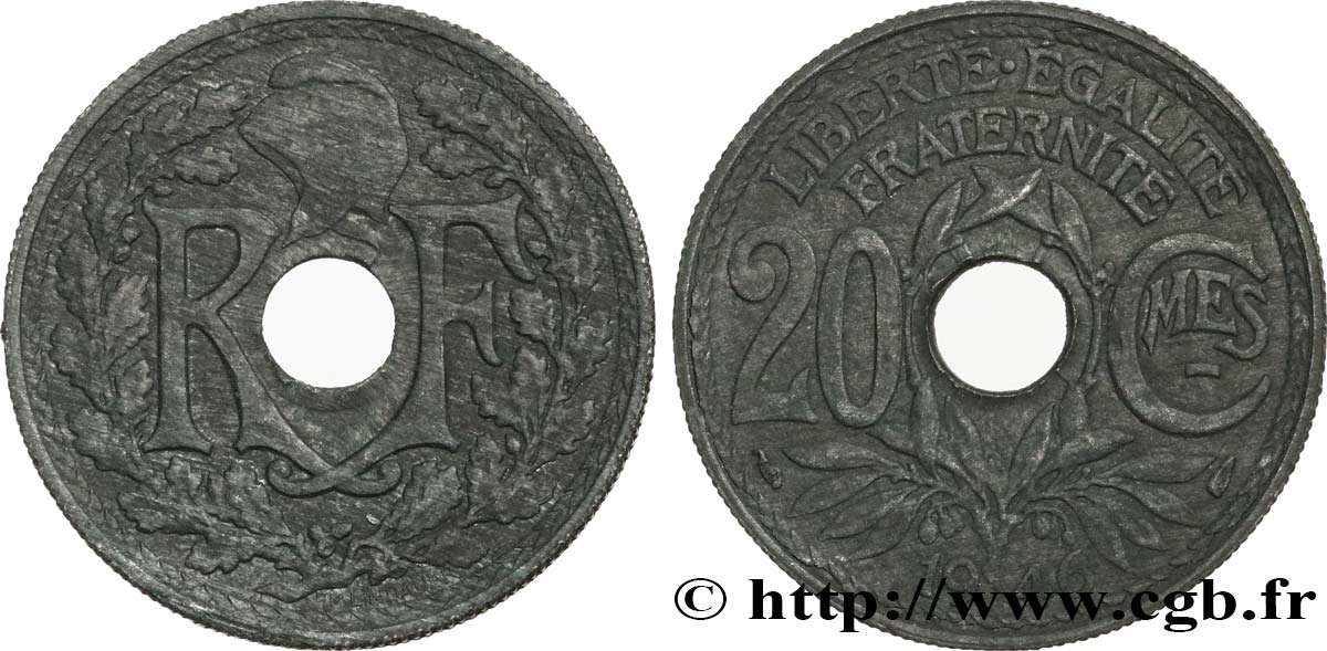20 centimes Lindauer 1946  F.155/5 BB53 