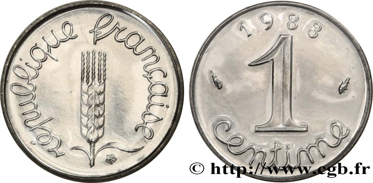 1 centime Épi 1983 Pessac F.106/40 MS 