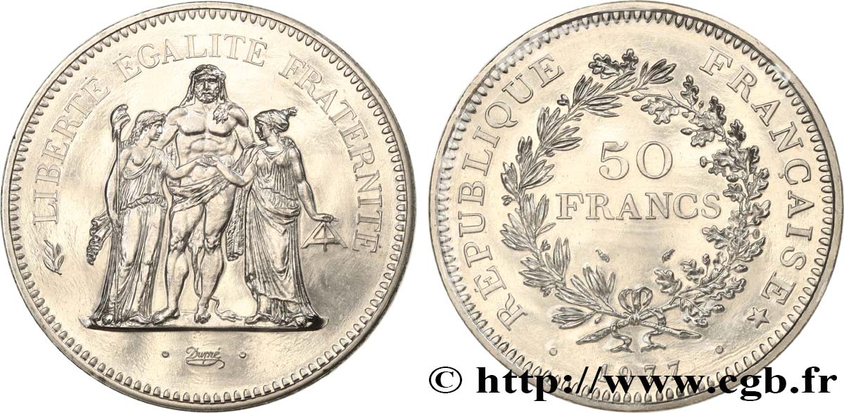 50 francs Hercule 1977  F.427/5 MS 