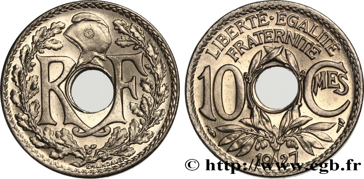 10 centimes Lindauer 1927  F.138/14 MS65 