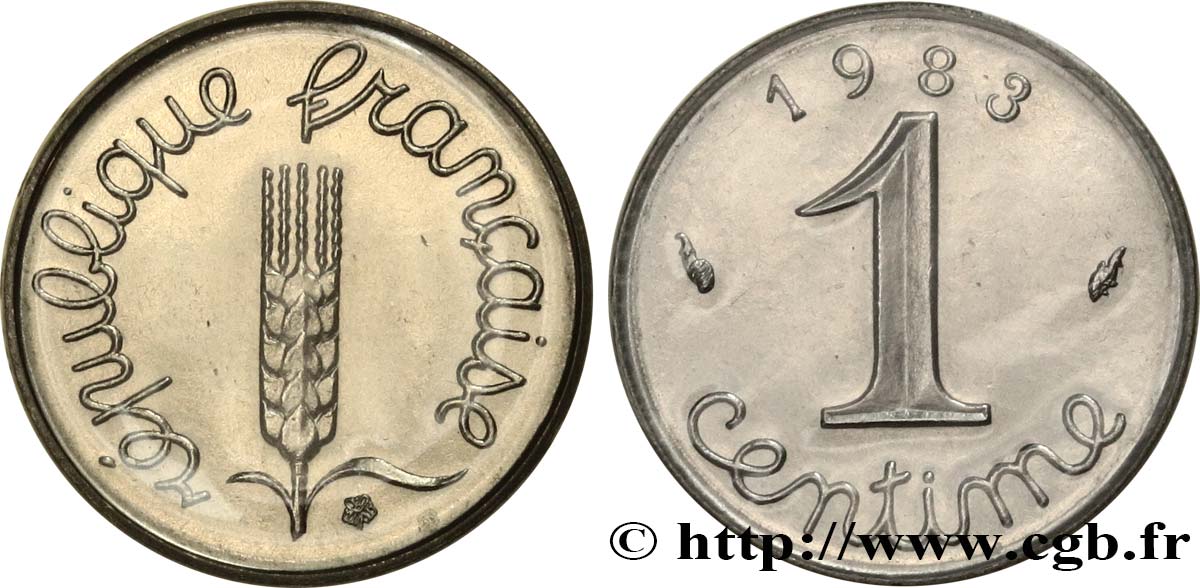 1 centime Épi 1983 Pessac F.106/40 FDC 