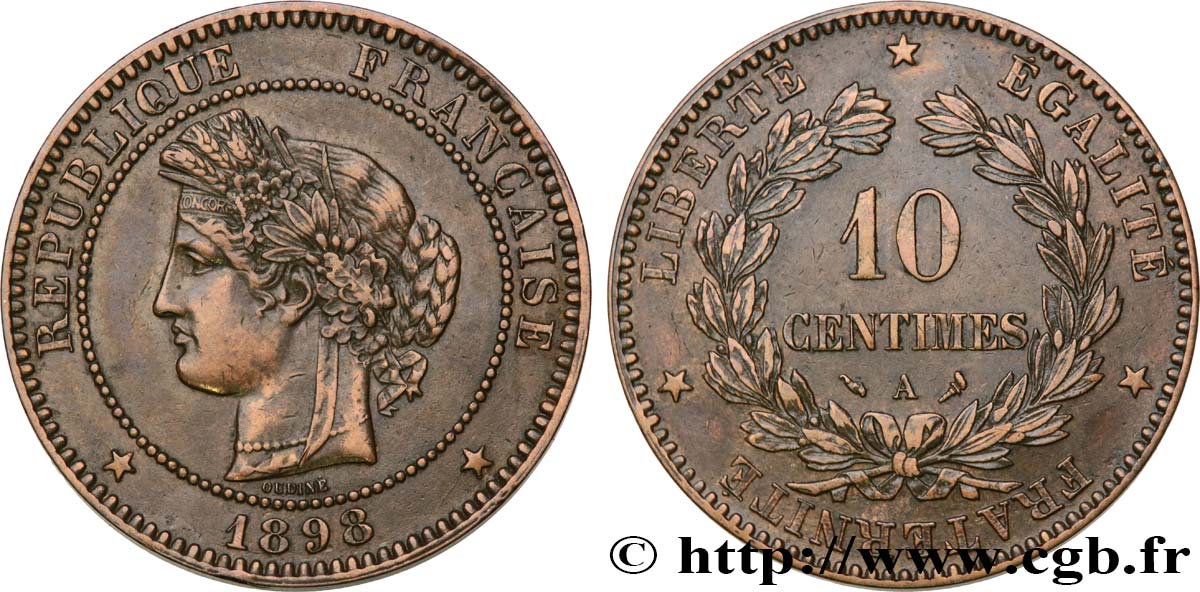 10 centimes Cérès 1898 Paris F.135/45 SS45 