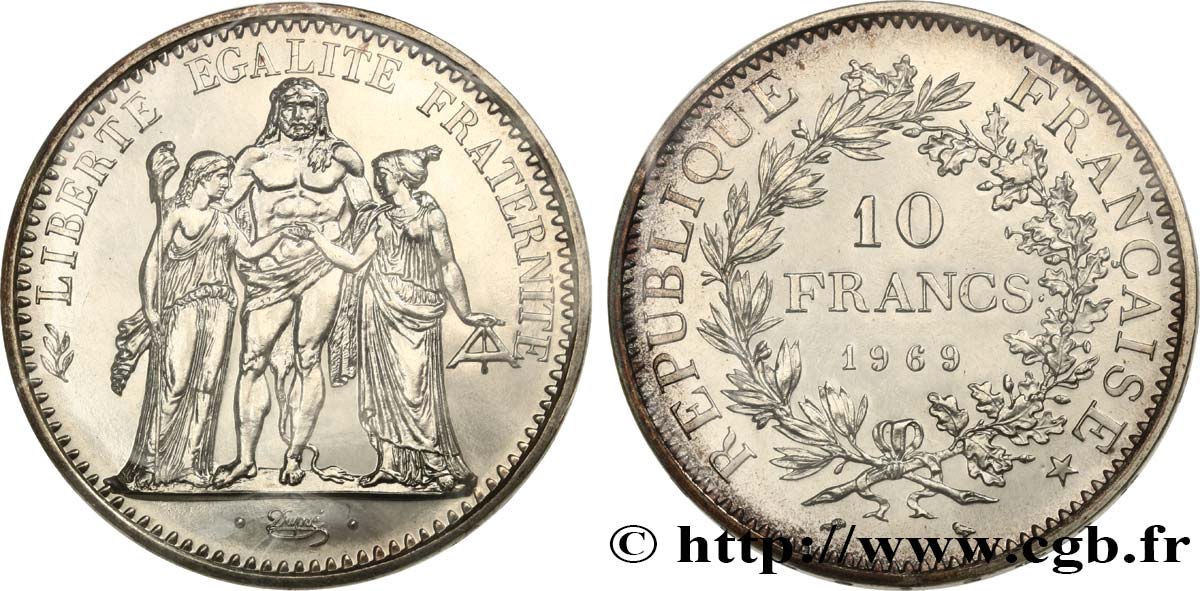 10 francs Hercule 1969  F.364/8 ST 