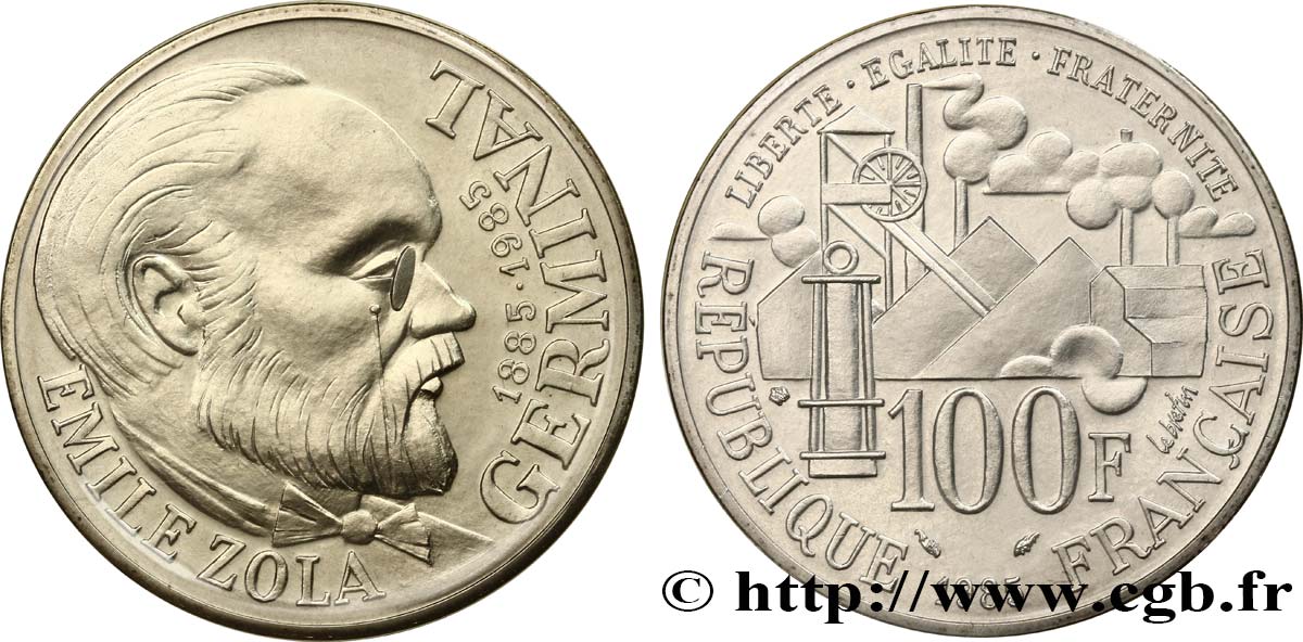 100 francs Émile Zola 1985  F.453/2 ST 
