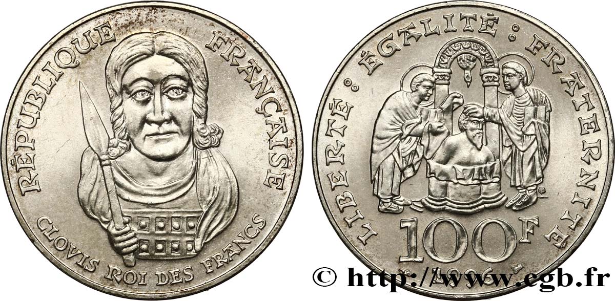 100 francs Clovis 1996  F.464/2 SPL63 