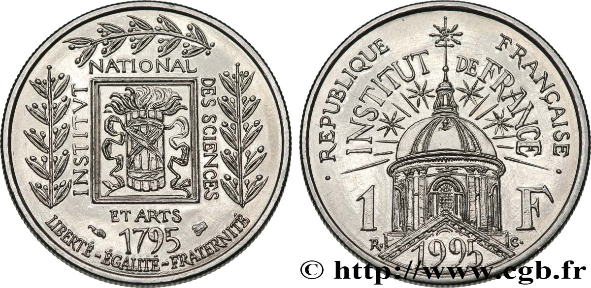 1 franc Institut de France 1995  F.230/2 SC64 