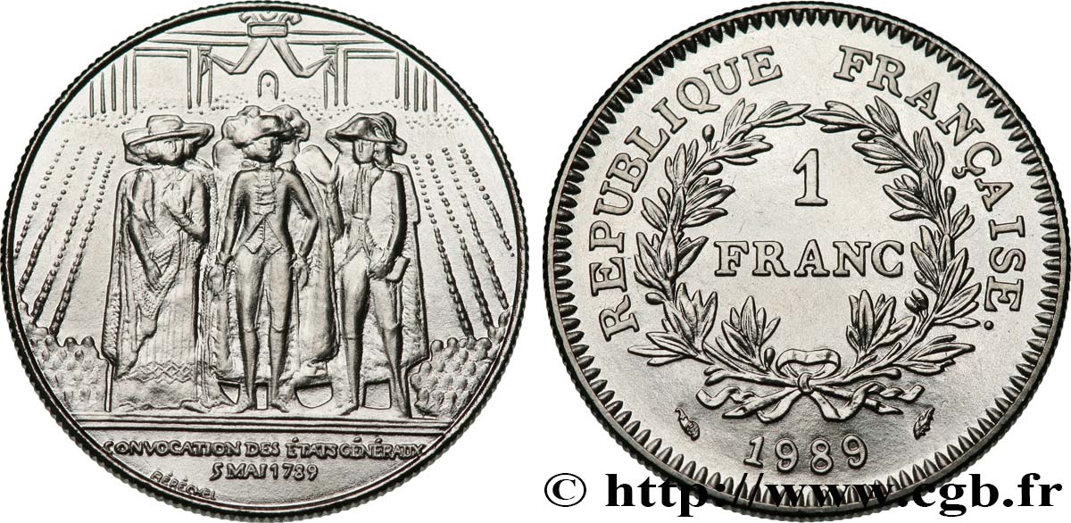 1 franc États Généraux 1989  F.228/2 ST 