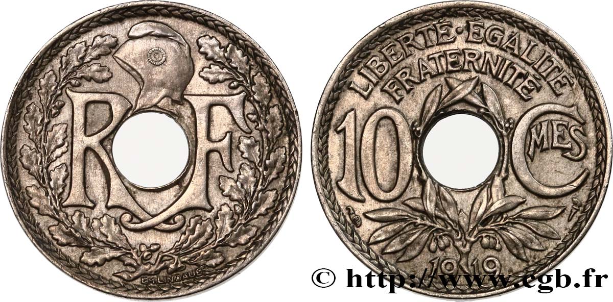 10 centimes Lindauer 1919  F.138/3 BB53 