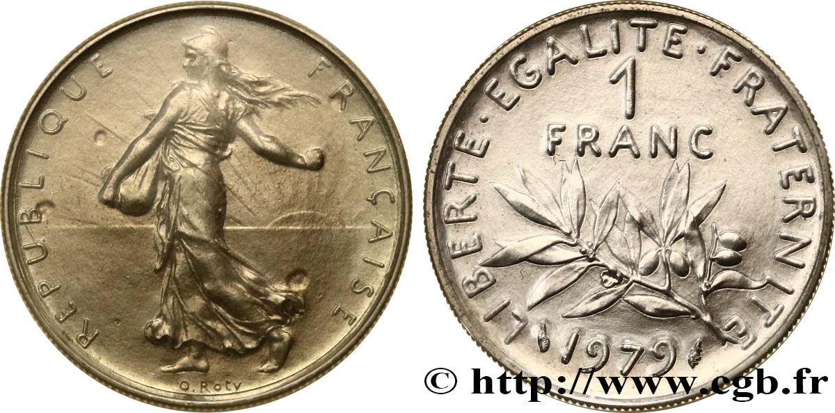 1 franc Semeuse, nickel 1979 Pessac F.226/24 MS 