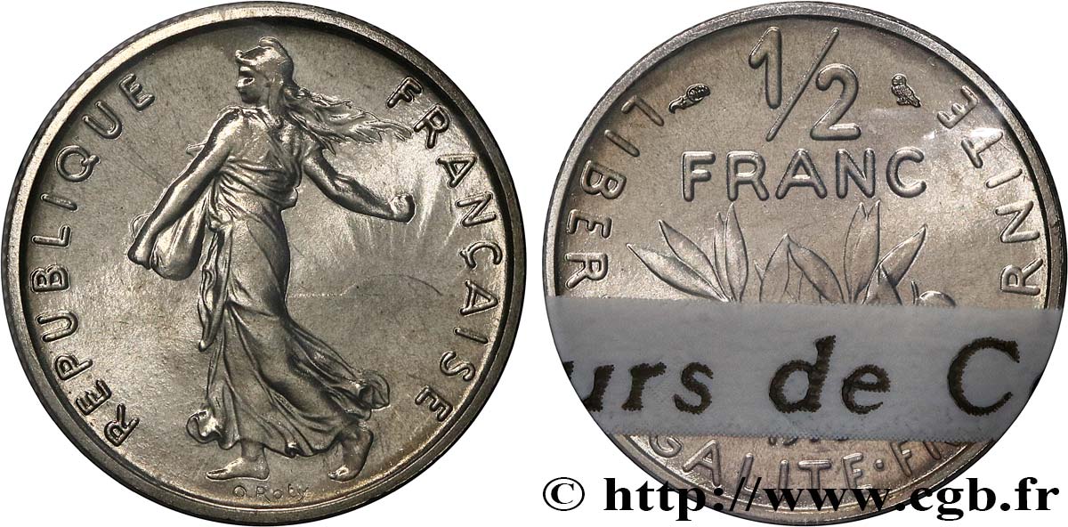 1/2 franc Semeuse 1973 Pessac F.198/12 MS 