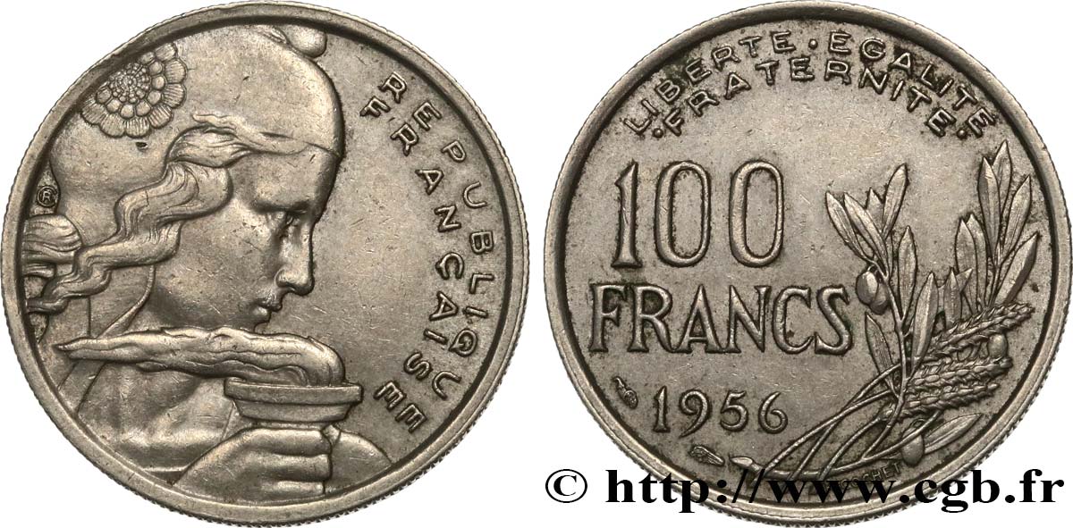 100 francs Cochet 1956  F.450/8 BB 