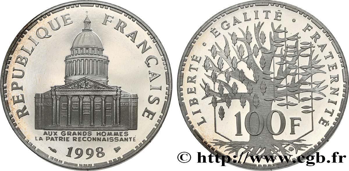 100 francs Panthéon 1998  F.451/21 SC 