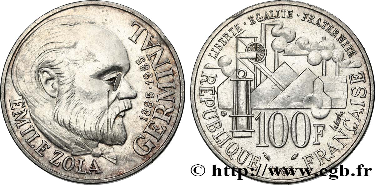 100 francs Émile Zola 1985  F.453/2 SUP 