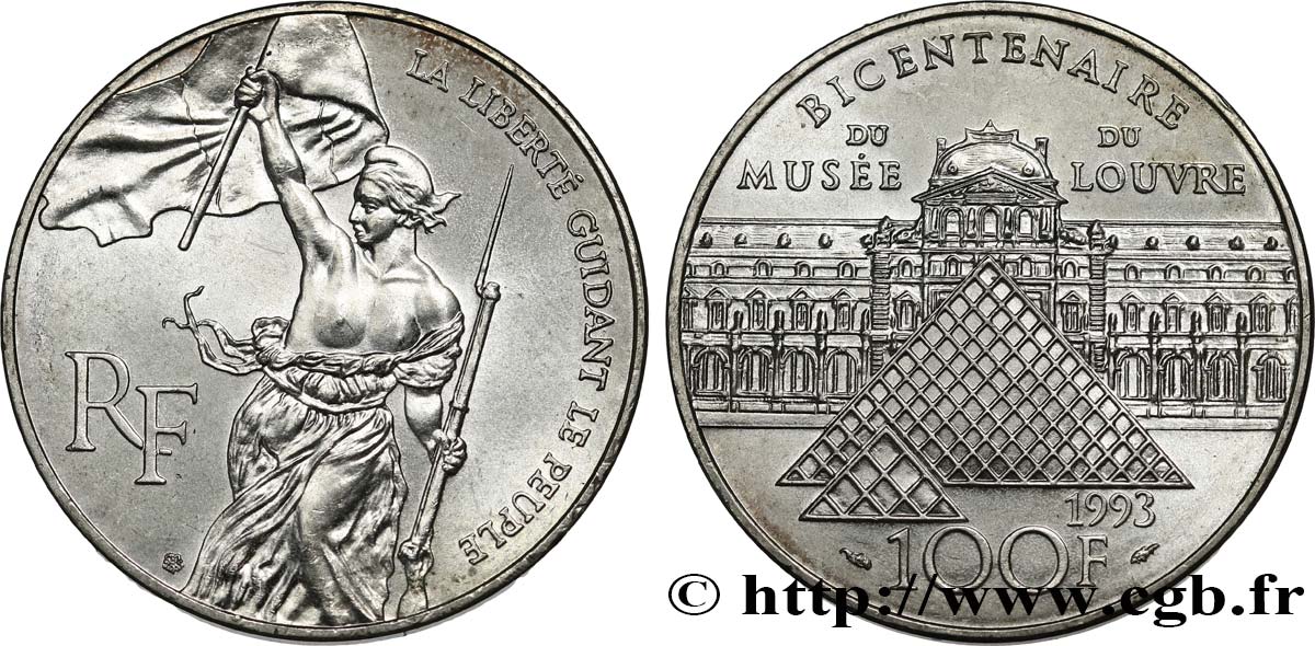 100 francs Liberté guidant le peuple 1993  F.461/2 MS 