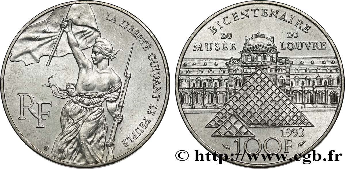 100 francs Liberté guidant le peuple 1993  F.461/2 MS 