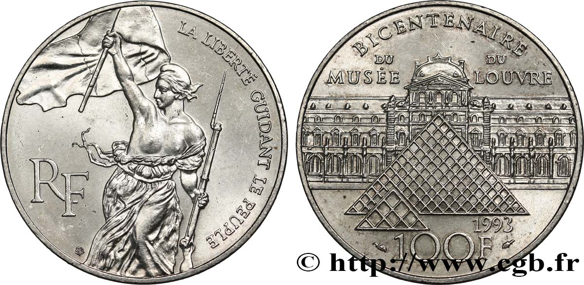 100 francs Liberté guidant le peuple 1993  F.461/2 MS 