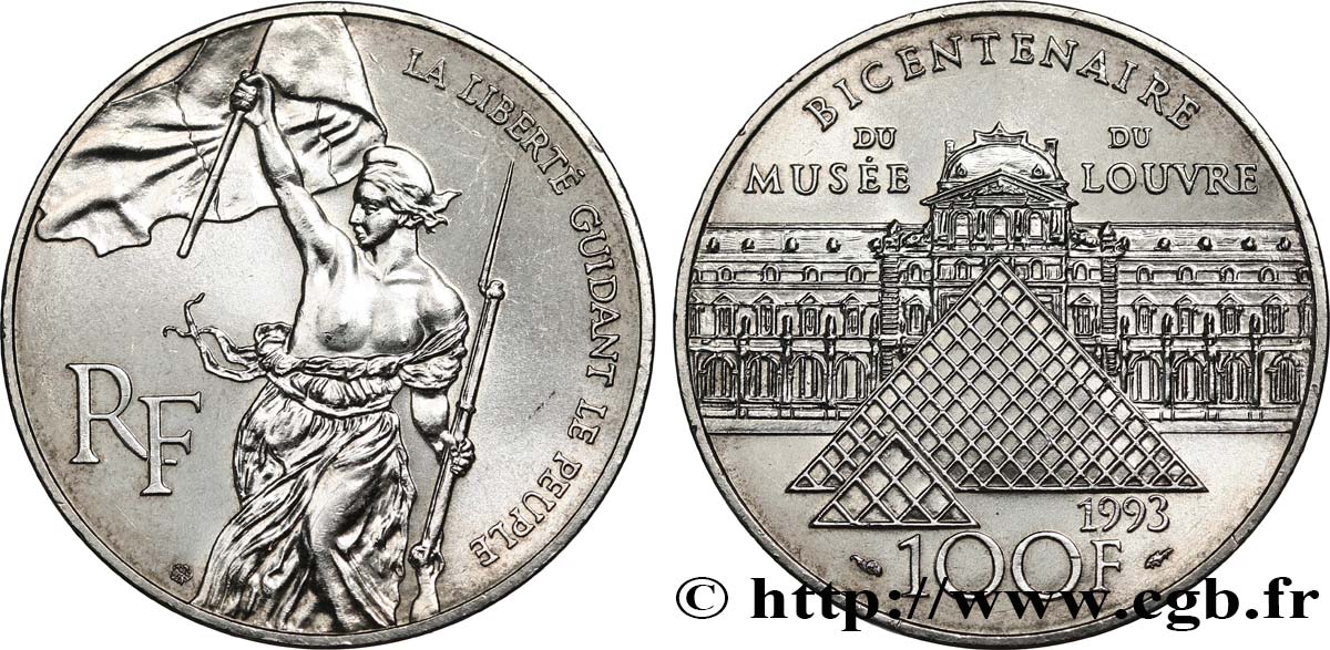100 francs Liberté guidant le peuple 1993  F.461/2 SPL62 