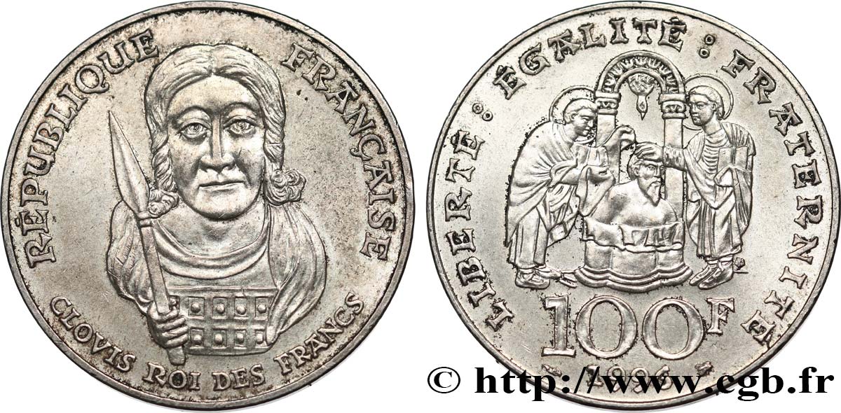 100 francs Clovis 1996  F.464/2 EBC 