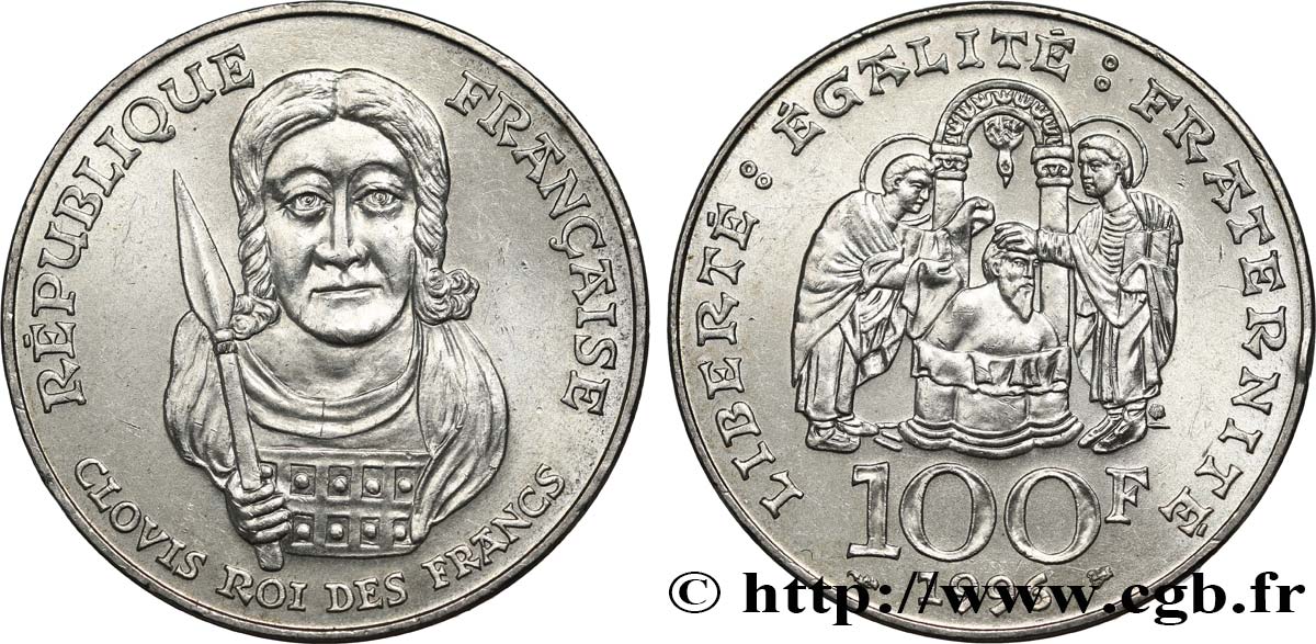 100 francs Clovis 1996  F.464/2 EBC+ 