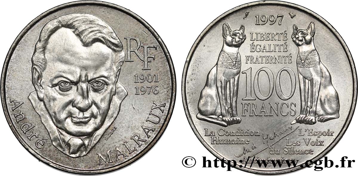 100 francs Malraux 1997  F.465/2 SUP+ 
