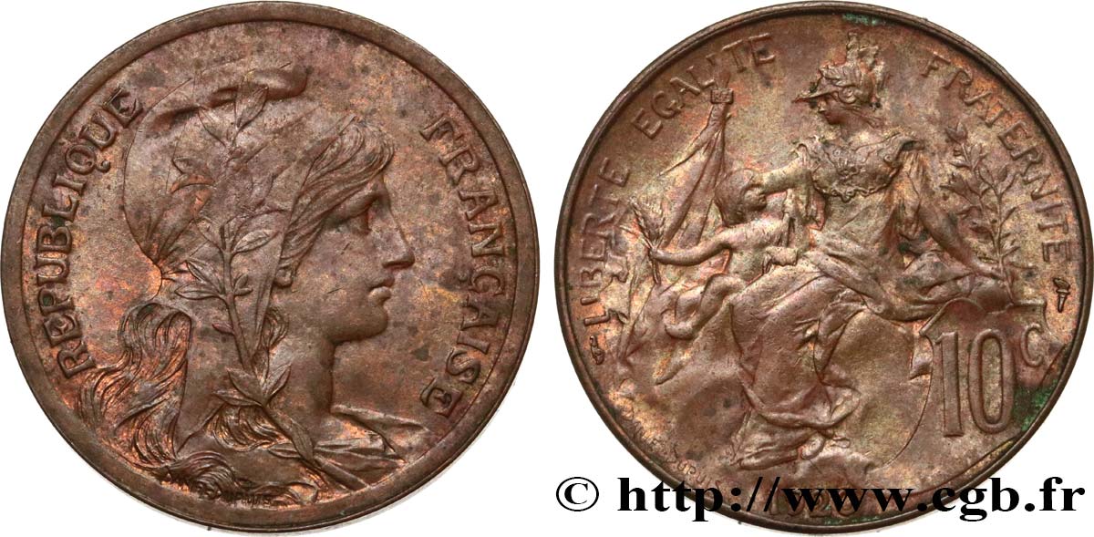10 centimes Daniel-Dupuis 1920  F.136/29 AU50 