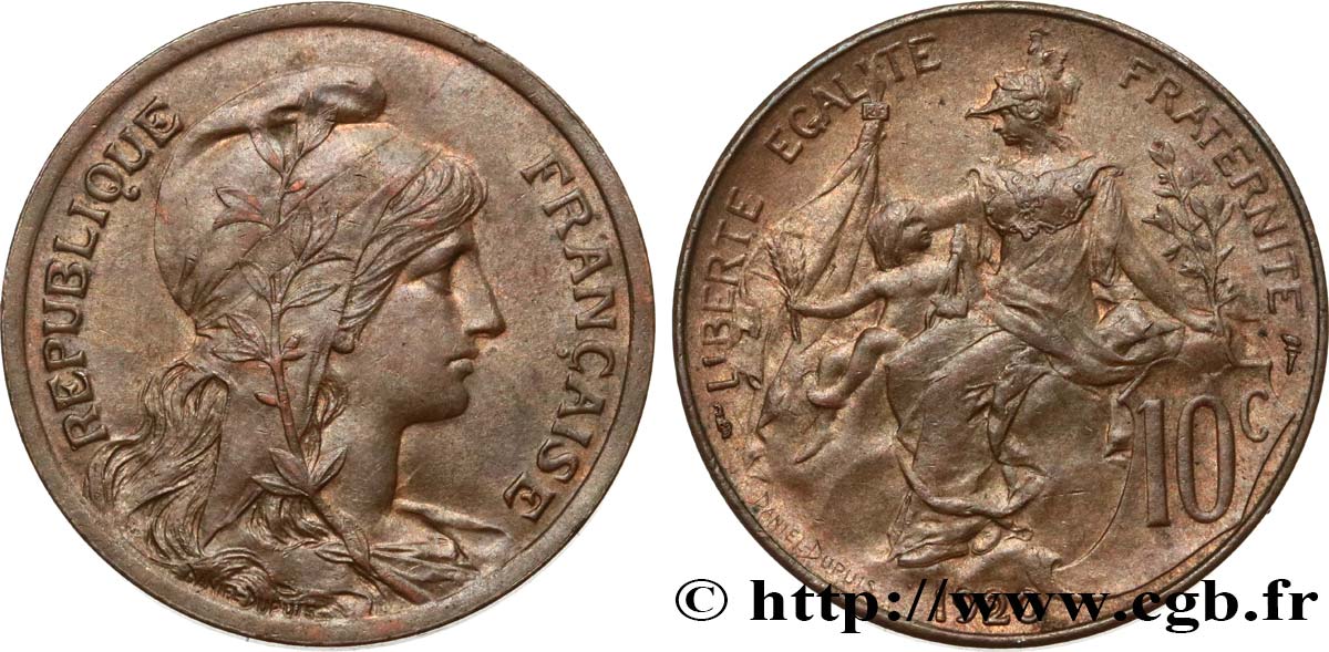 10 centimes Daniel-Dupuis 1920  F.136/29 TTB53 
