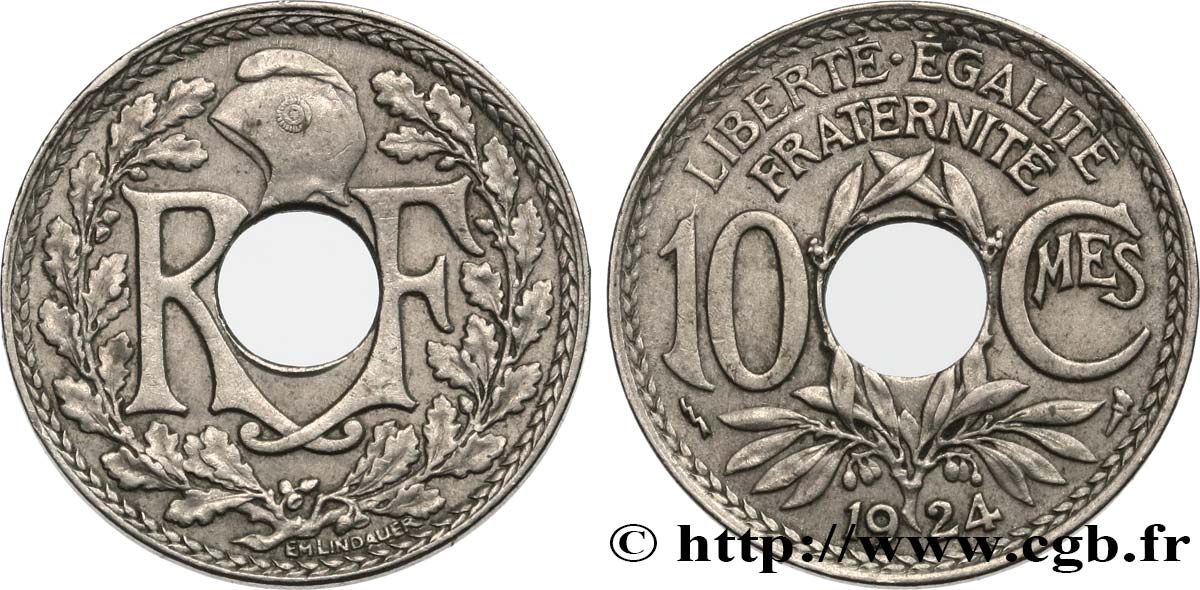 10 centimes Lindauer 1924 Poissy F.138/11 MBC45 