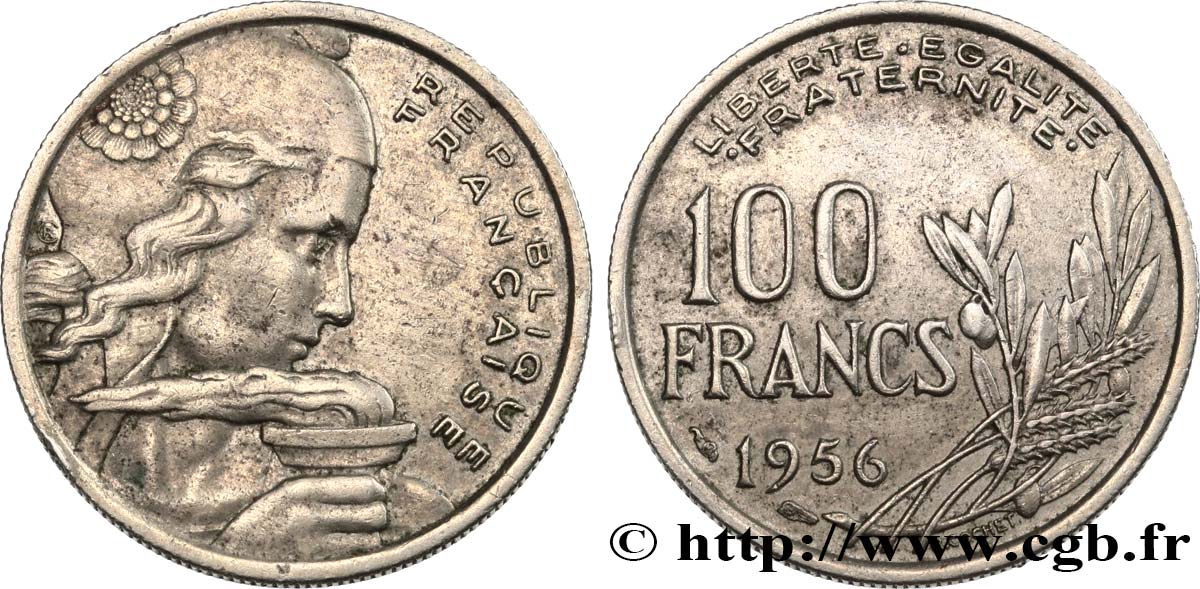 100 francs Cochet 1956  F.450/8 q.BB 