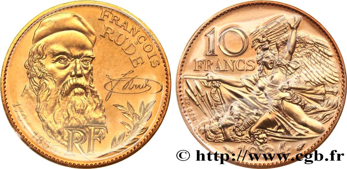 10 francs François Rude, tranche A 1984  F.369/2 ST 