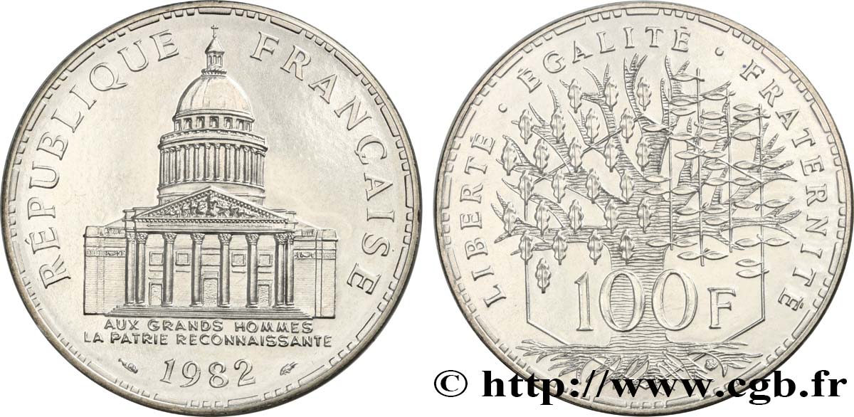 100 francs Panthéon 1982  F.451/2 ST 