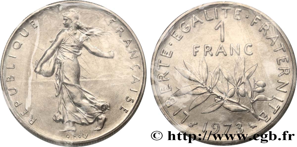 1 franc Semeuse, nickel 1973 Pessac F.226/18 FDC 