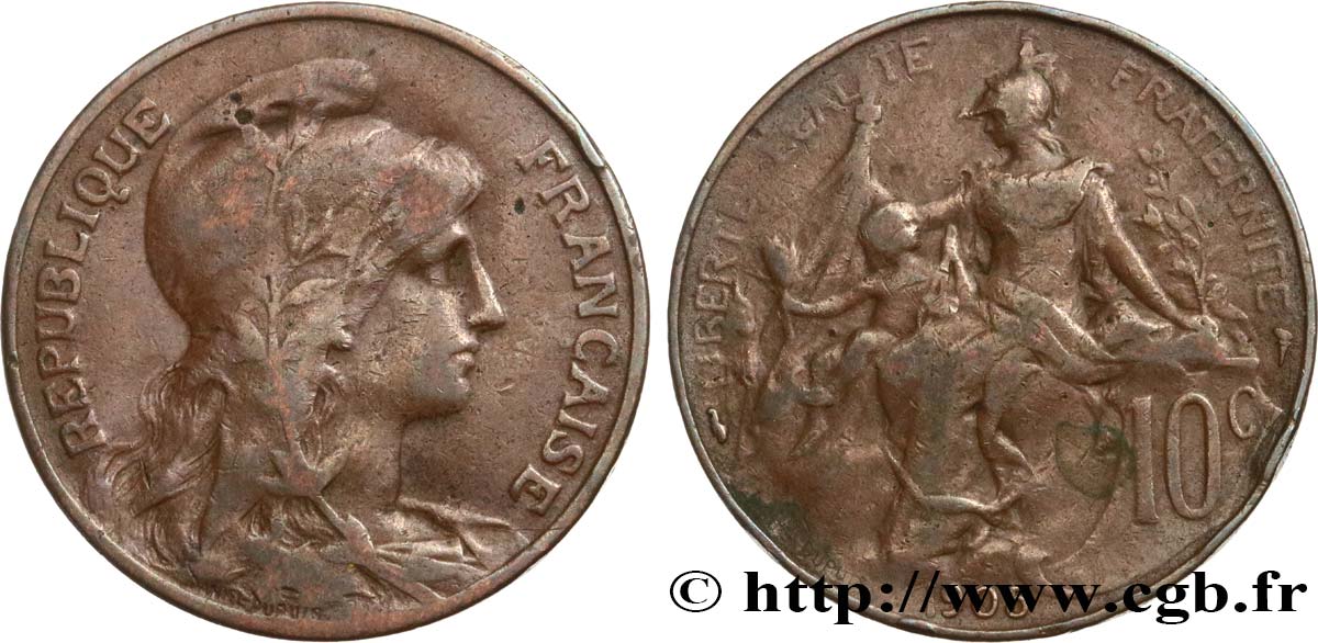 10 centimes Daniel-Dupuis 1905  F.136/14 F15 