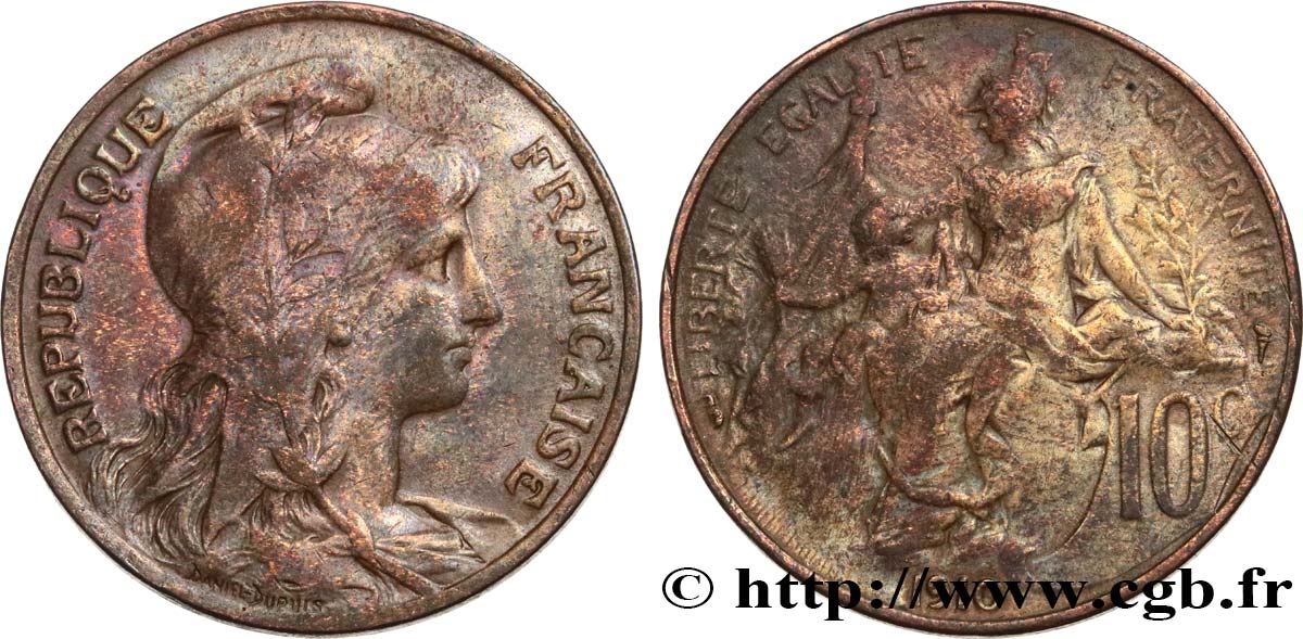 10 centimes Daniel-Dupuis 1910  F.136/19 S25 
