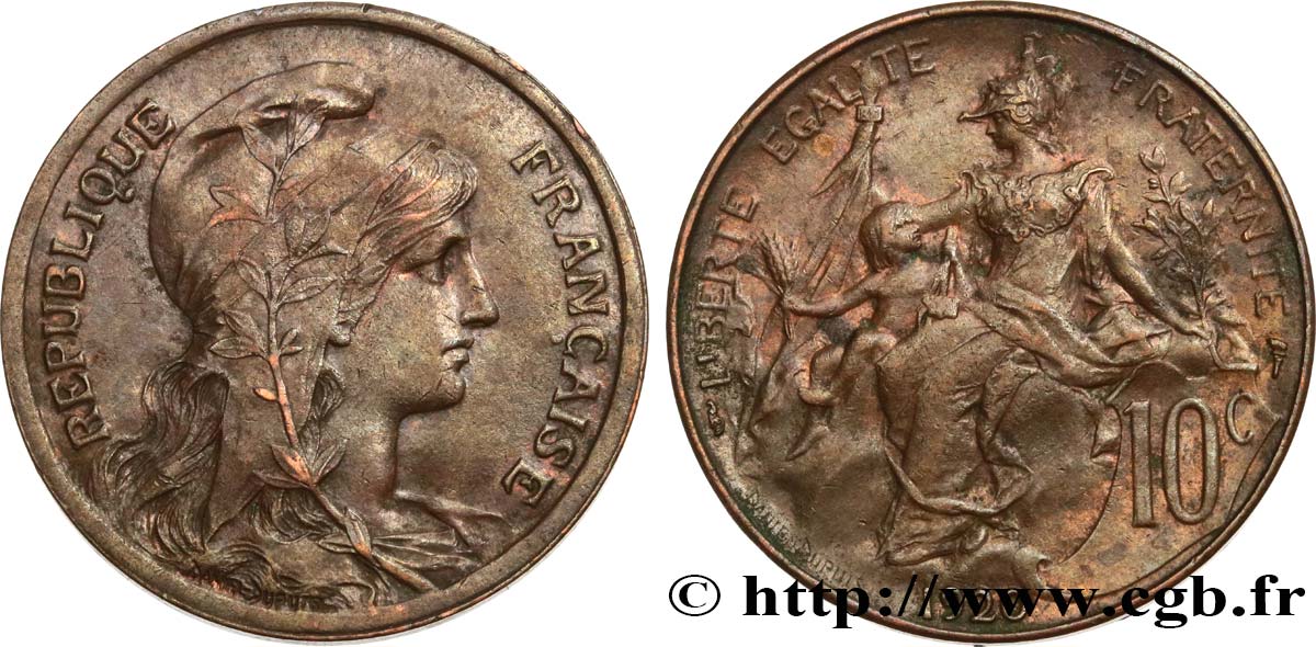 10 centimes Daniel-Dupuis 1920  F.136/29 TTB45 