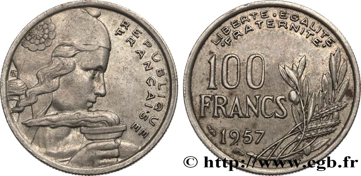 100 francs Cochet 1957  F.450/10 BC35 