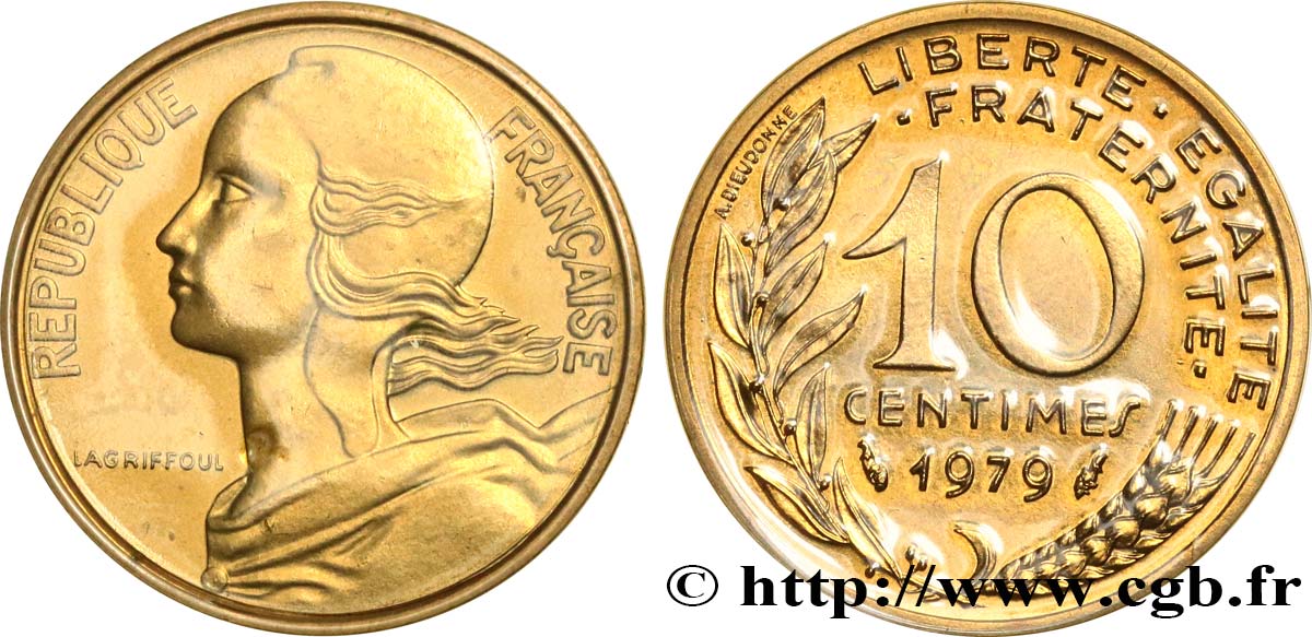 10 centimes Marianne 1979 Pessac F.144/19 FDC 