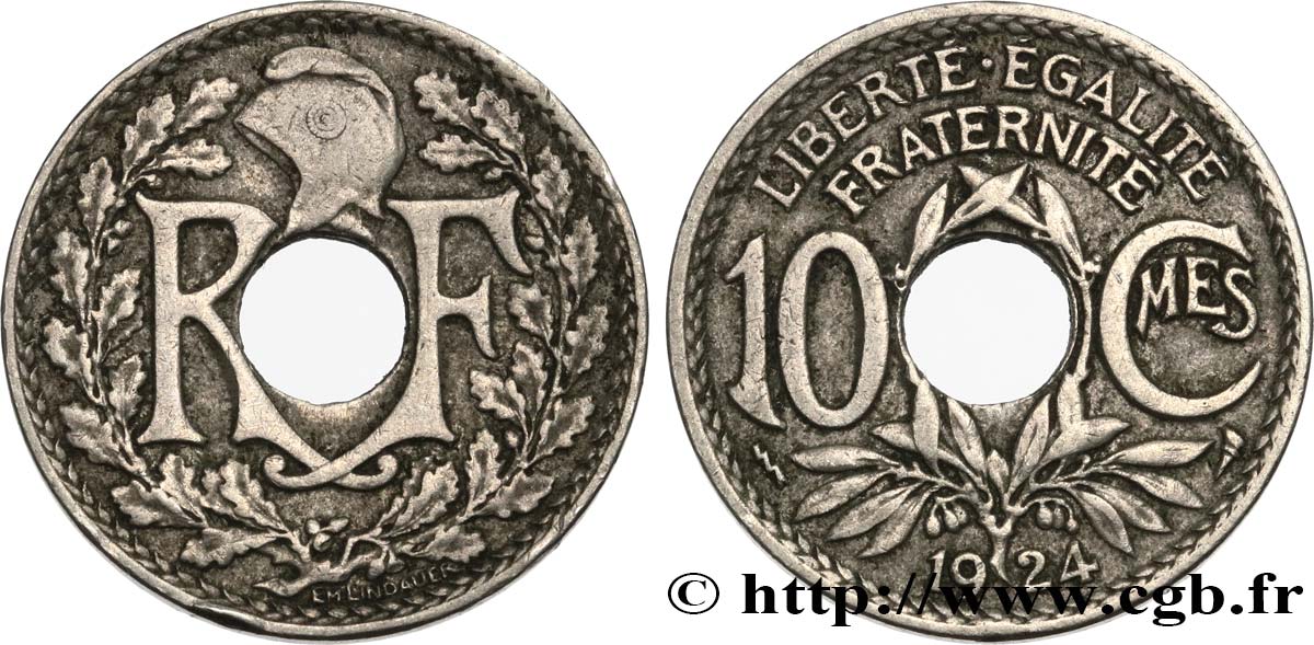 10 centimes Lindauer 1924 Poissy F.138/11 S25 