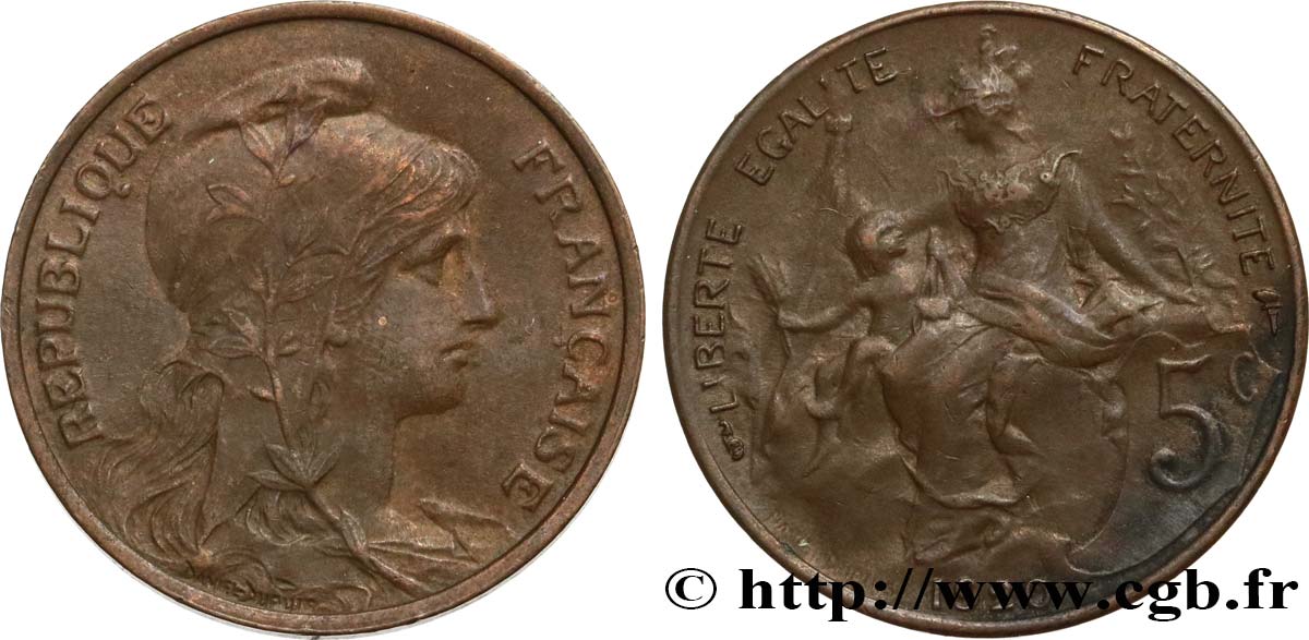 5 centimes Daniel-Dupuis 1920  F.119/31 BC35 