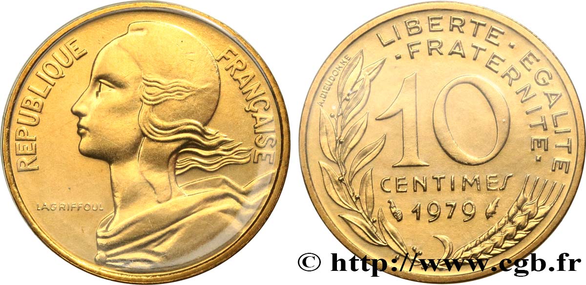 10 centimes Marianne 1979 Pessac F.144/19 ST 