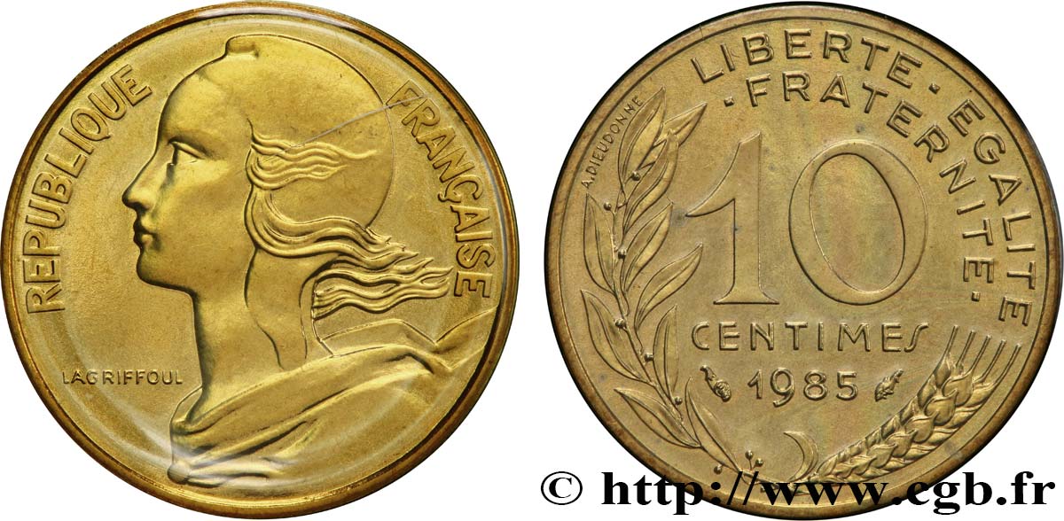 10 centimes Marianne 1985 Pessac F.144/25 FDC 
