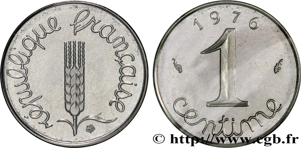 1 centime Épi 1976 Pessac F.106/29 MS 
