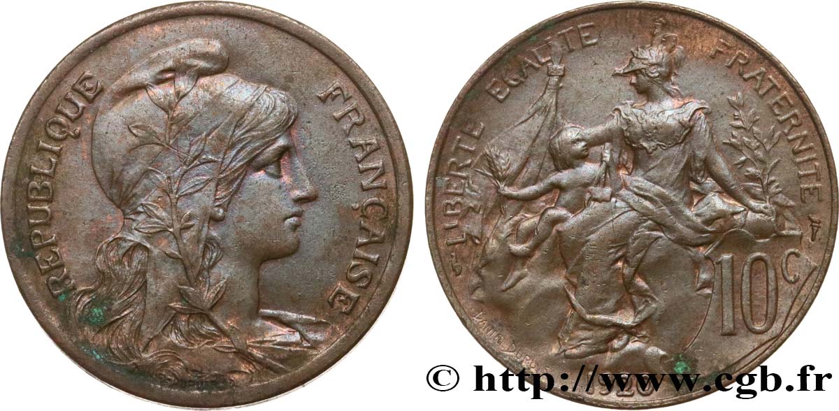 10 centimes Daniel-Dupuis 1920  F.136/29 TTB50 